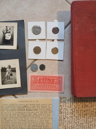 Lotto Terzo Reich: lettere, monete, foto