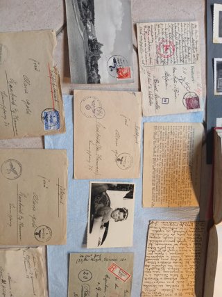Lotto Terzo Reich: lettere, monete, foto