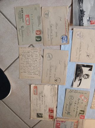 Lotto Terzo Reich: lettere, monete, foto