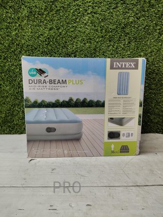 Colchón Hinchable Individual, con Bomba Eléctrica - INTEX