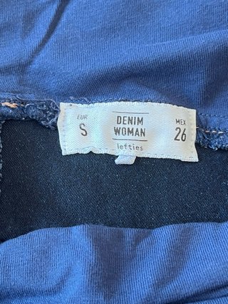 Pantalón premamá azul