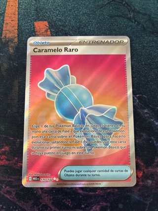 Carta Pokémon Caramelo Raro 175/132