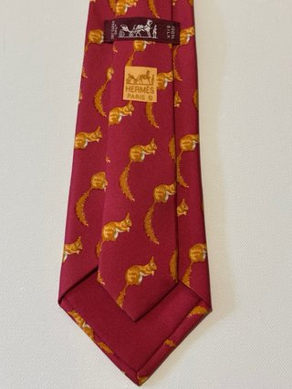 Corbata Hermes Ardillas