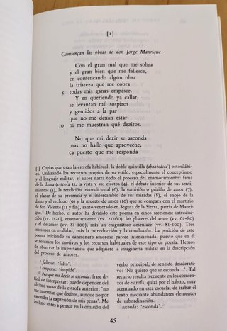 JORGE MANRIQUE POESIA