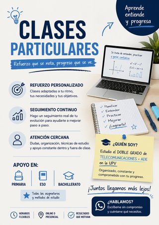 Clases particulares de apoyo académico