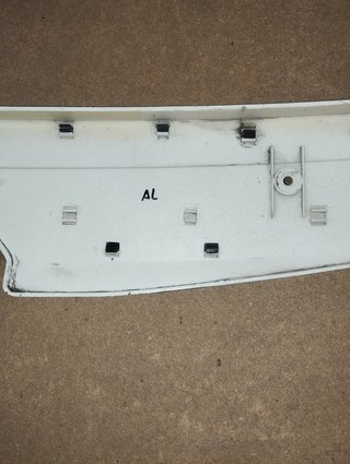 Tapa motor izquierda Vespino AL marfil - Tapa moto