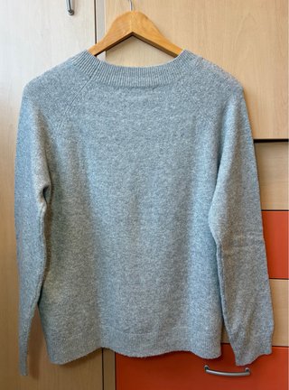 Jersey gris mujer