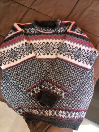 Jersey Nordstrikk Lana Pura Noruego
