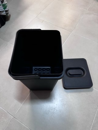 Cubo basura Ikea Keden negro 12 l.