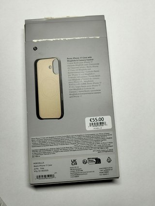 Apple Funda Beats MagSafe y Control de Cámara iPhone 17 - Gris