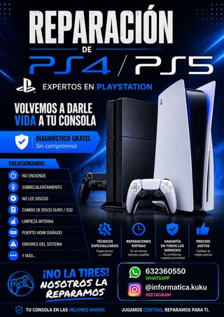 Consola Sony PS5 Blanca