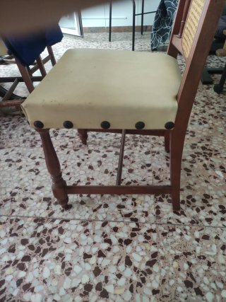 Mesa comedor extensible roble macizo