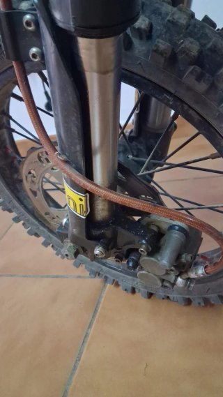 Pit Bike Rebel Master Motocross Negra 125