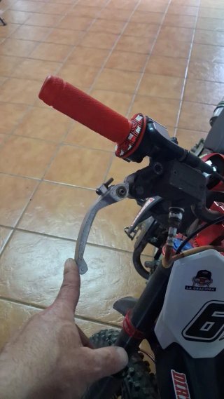Pit Bike Rebel Master Motocross Negra 125