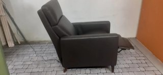 Sofá relax piel 1 plaza automatizado.