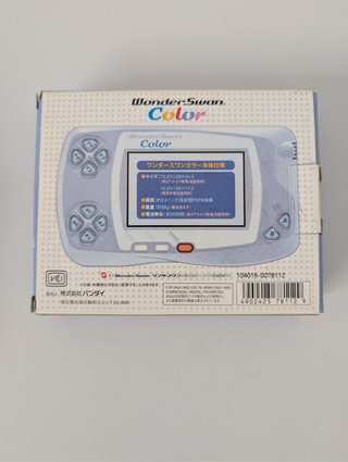 Consola Bandai WonderSwan Color Pearl Blue