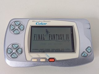 Consola Bandai WonderSwan Color Pearl Blue