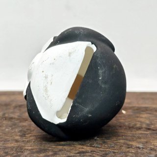Bambola Giapponese Otafuku Hakata Ningyo Ceramica