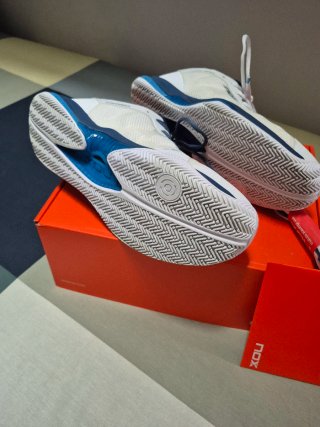 Zapatillas Nox Nerbo Pádel Blancas Talla 45