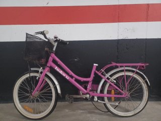 Bicicleta infantil Bolero rosa