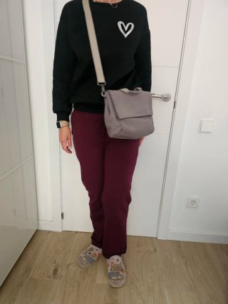 Bolso Slang Barcelona Beige Taupe Mujer