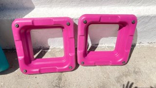 2 Step Aeróbic Azul y Rosa