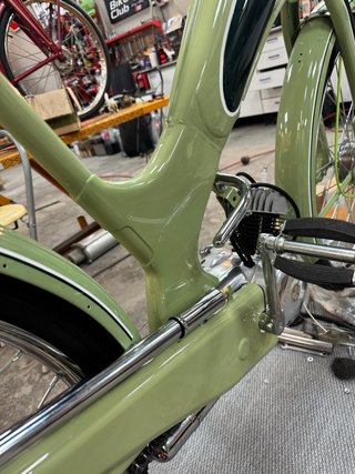 Bomba de inflado rueda Ossita 50 ( verde)