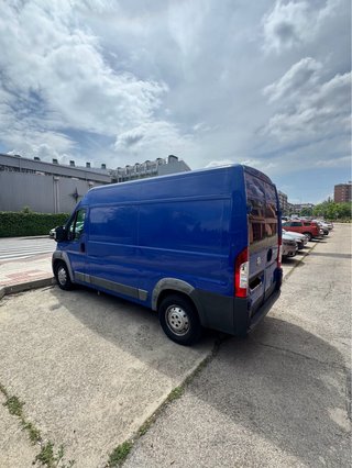 Furgoneta Fiat Ducato Maxi Azul motor 3.0 de gas