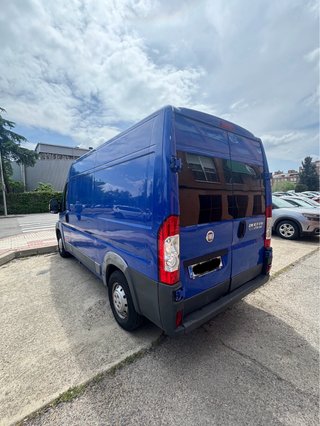 Furgoneta Fiat Ducato Maxi Azul motor 3.0 de gas