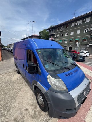 Furgoneta Fiat Ducato Maxi Azul motor 3.0 de gas