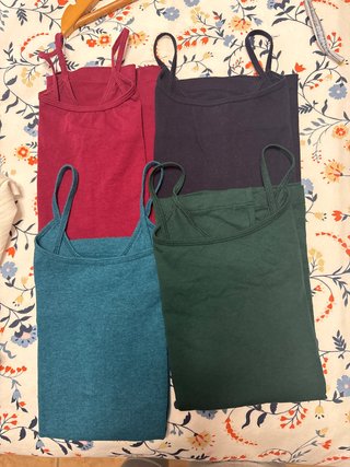 Lote 4 Camisetas Tirantes Talla Única