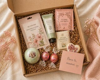 Regalo original día de la madre. Caja sorpresa