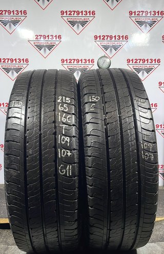215 65 16C T GOODYEAR RUEDA AL 90% VIDA UTIL