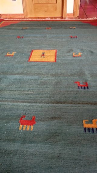 Alfombra de lana 2,90 x 2 m