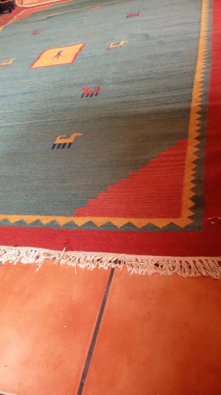 Alfombra de lana 2,90 x 2 m