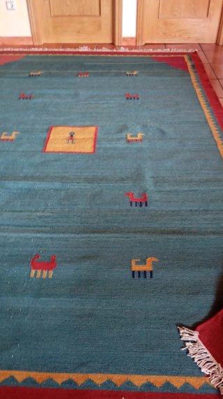 Alfombra de lana 2,90 x 2 m