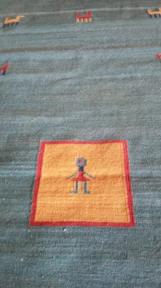 Alfombra de lana 2,90 x 2 m
