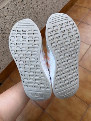 Adidas Run 90s Mujer Rosa y Blanco