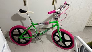 BH California XL2 restaurada verde/rosa