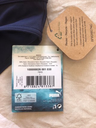 Bañador Puma Navy Talla L Nuevo