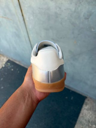 Adidas Gazelle Indoor Argento/Bianco