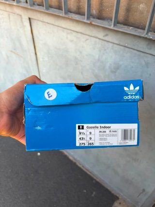 Adidas Gazelle Indoor Argento/Bianco