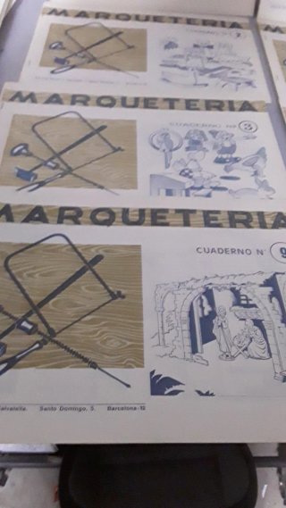 13 Cuadernos Marquetería Miguel Salvatella