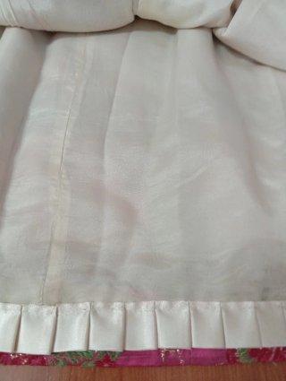 Traje de Fallera Oro y Rosa