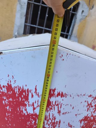 Mueble para termo  Gris y Rojo