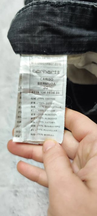 Pantalones cortos Carhartt Cargo Logo Bordado