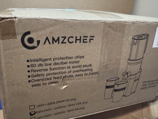 Extractor Zumo AMZCHEF ZM1902 Slow Juicer