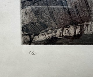 Grabado Original Rafael Llorens Ferri - Alcoy
