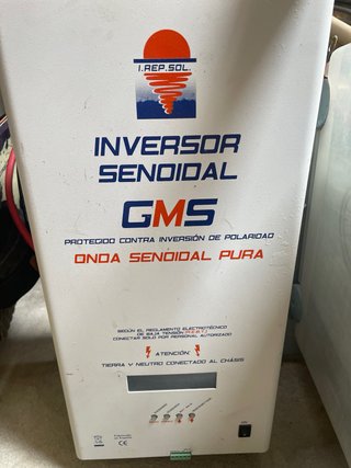 Inversor Solar GMS I.REP.SOL. Senoidal