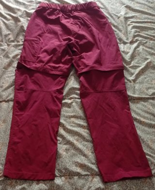 Pantalón Montaña Mujer Talla 42 Rojo.